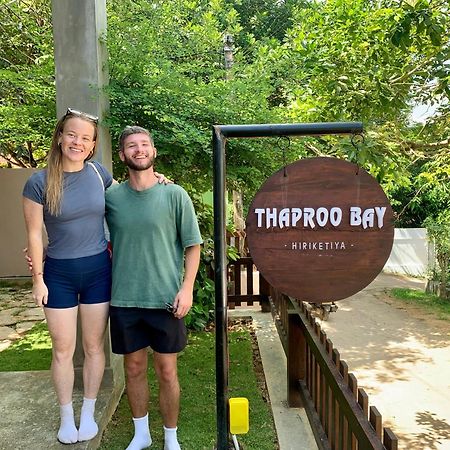 Thaproo Bay Hiriketiya Bed & Breakfast ดิคเวลลา ภายนอก รูปภาพ